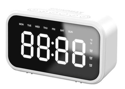 Радиочасы Soundmax SM-1511B(белый)