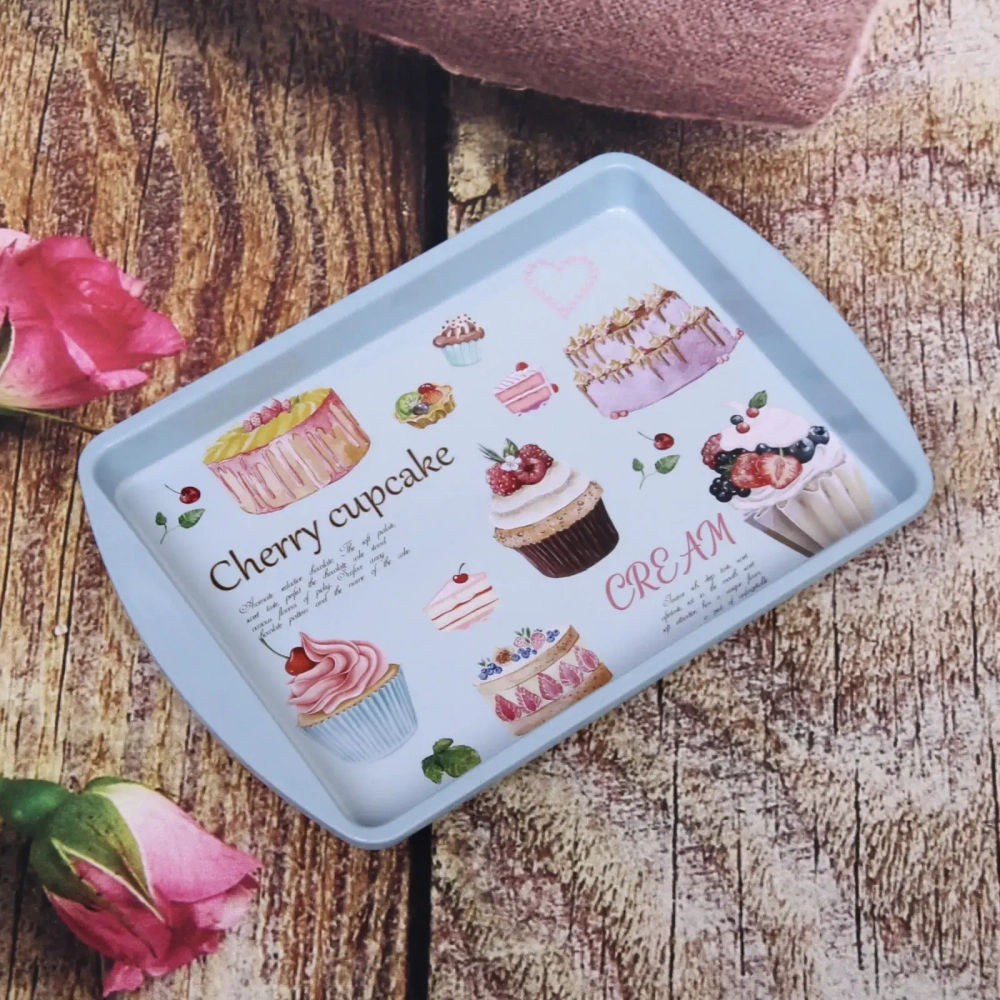 Поднос жестяной «Вкусняшки» 20*14см