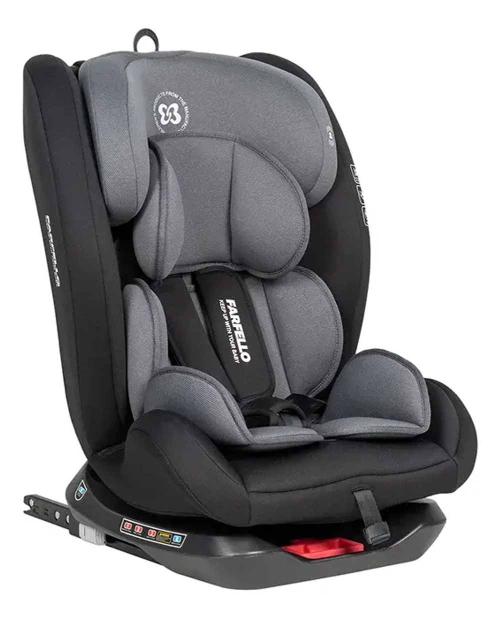 Автокресло детское Le 5 ISOFIX (Black/Grey) серо-чёрный
