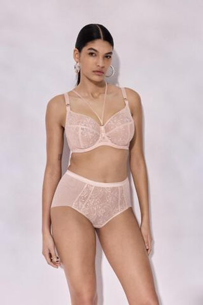 Телесный бюстгальтер с мягкой +size чашкой Chiara (Размер: 90G) (Цвет: телесный)