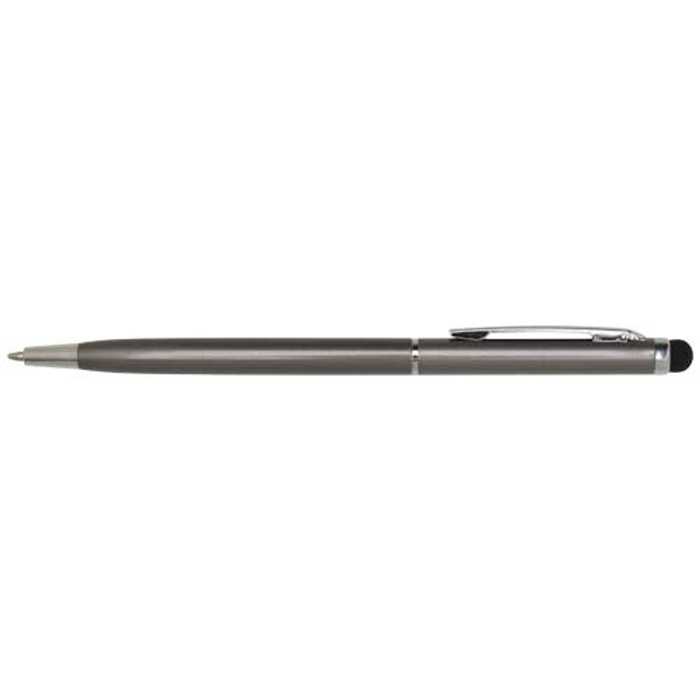 Ore aluminium ballpoint pen with stylus (blue ink)
