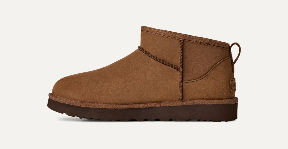 UGG Угги Classic Ultra Mini, темно-каштановый