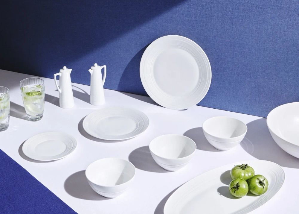 Wedgwood Jasper Conran Белая миска 30 см EAN 701587293853