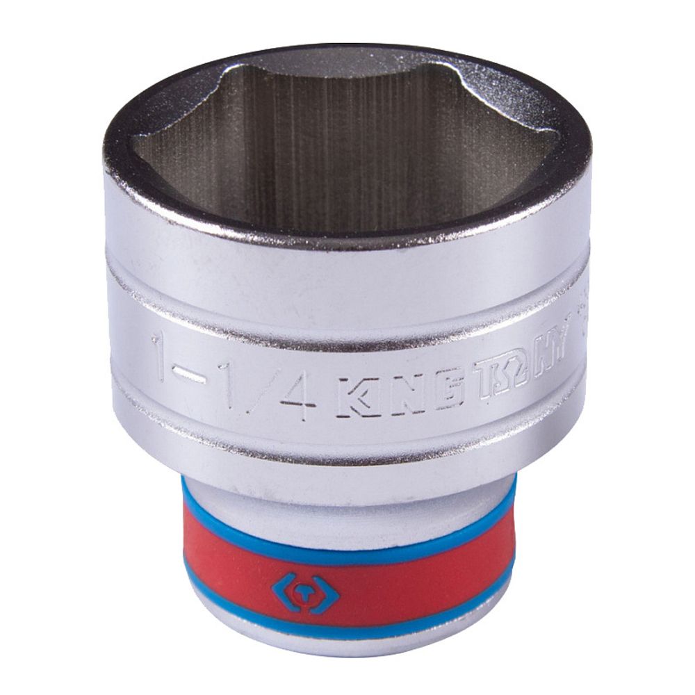 KING TONY (433540S) Головка торцевая стандартная шестигранная 1/2", дюймовая 1-1/4"