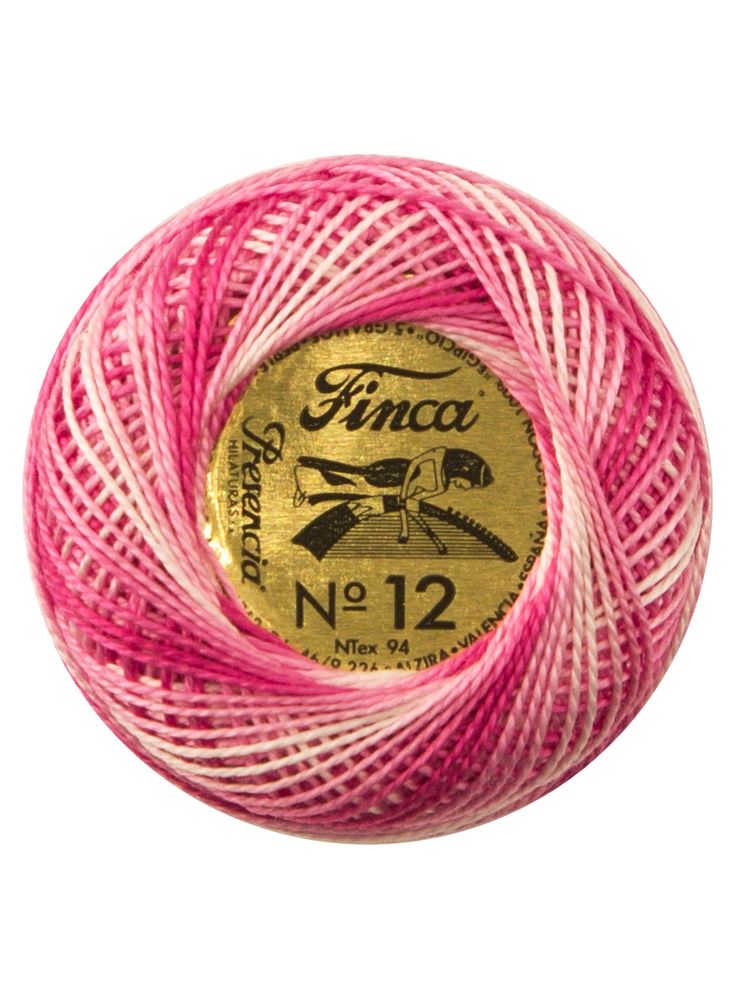 Мулине Finca №12 Perle (Жемчужное), цв. мультиколор 9415 / 1 мот. х 53 метра