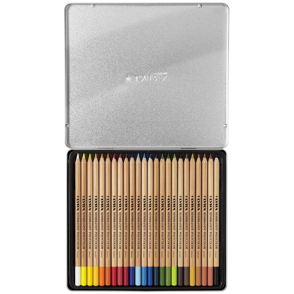 Набор цветных карандашей Rembrandt Polycolor заточенные 24 цв, Lyra L2001240