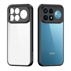 Чехол усиленный защитный с черными рамками для Xiaomi Poco F9 Ultra и Redmi K100 Pro Max, серия Aimo Series от Dux Ducis