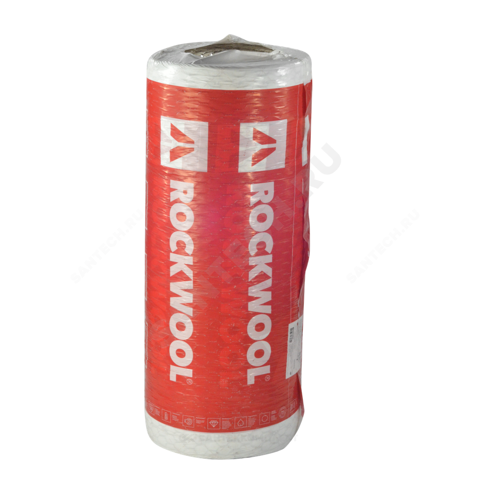 Рулон минеральная вата WIRED MAT 80 ALU 60х1000-4 ROCKWOOL 222479