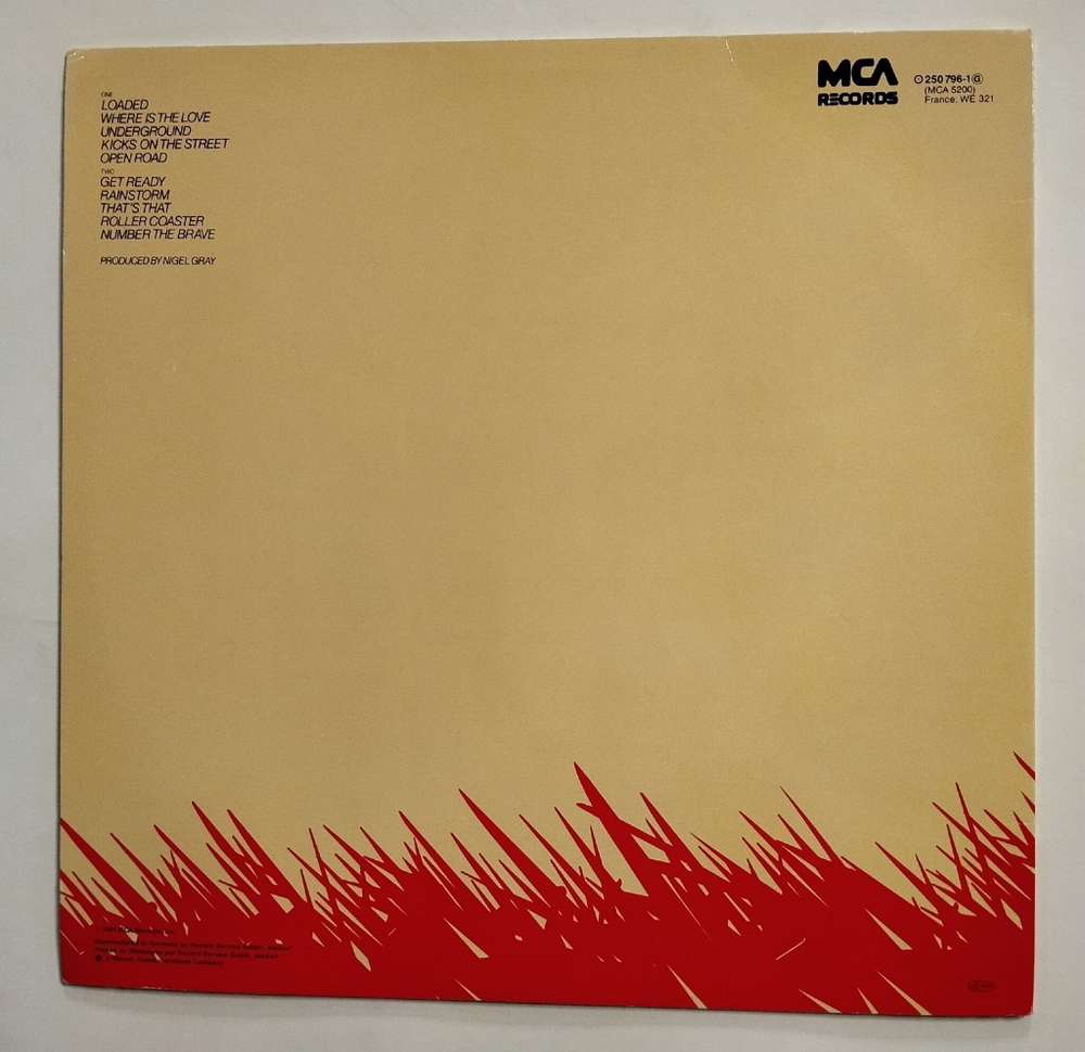 Винтажная виниловая пластинка LP Wishbone Ash Number The Brave (Germany 1984)