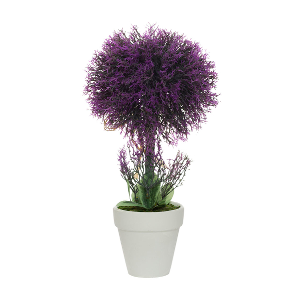 Искусственный цветок Лаванда в горшочке 31см Garda Decor 8J-12CK0050