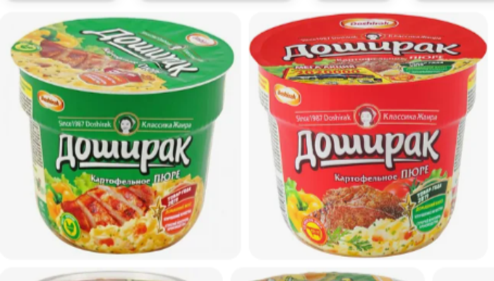 Пюре картофельное Доширак микс (стакан) 40г