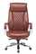 Кресло руководителя Бюрократ T-9924WALNUT светло-коричневый Leather Eichel кожа крестов. металл/дере