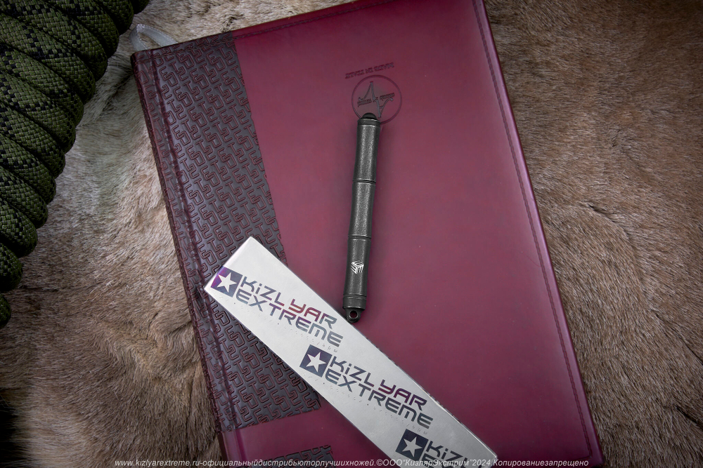 Ручка We Knife Syrinx TP-04C Black Ti Pen