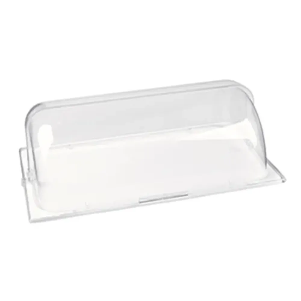 Поднос блюдо для выкладки 53*32,5*19 см фарфор с пласт. Roll-top крышкой SUNNEX