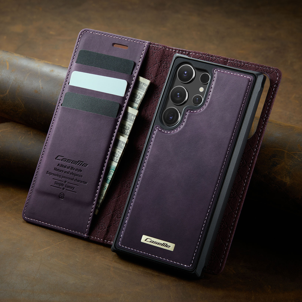 Чехол-кошелек CaseMe 2 in 1 MagSafe Samsung Galaxy S23 Ultra