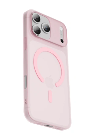 Чехол накладка iPhone 17 Pro / 18 Pro 6.3" Gurdini Slim Series with Magsafe Pink