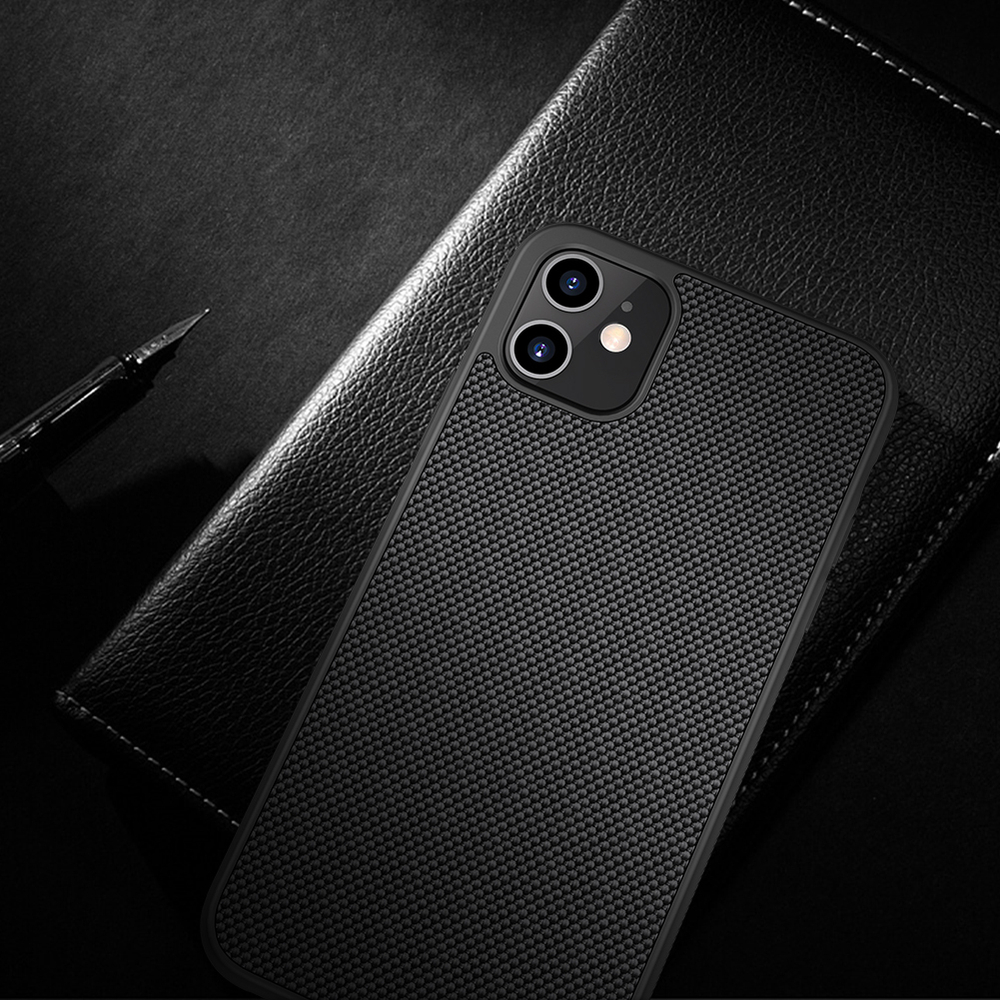 Тонкий текстурный чехол из нейлонового волокна от Nillkin для iPhone 11, серия Textured Case
