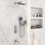 Душевой комплект Vincea  VSFW-431T1RCH встраиваемый, термостатический, трехрежимный, хром