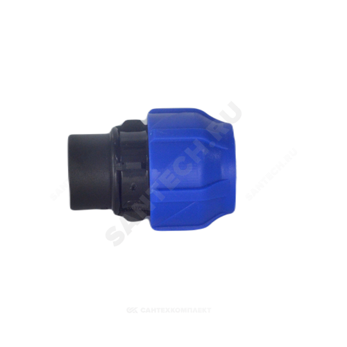 Муфта компрессионная ПЭ Дн 32х3/4" ВР Ру16 VALFEX 121001232034