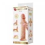 Реалистичный фаллоимитатор на присоске Keon Sliding skin (21,4*4,4 см) телесный