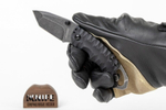 K8750TBLKBW Shuffle II - нож склад., рук-ть текстолит, танто клинок 8Cr13MOV
