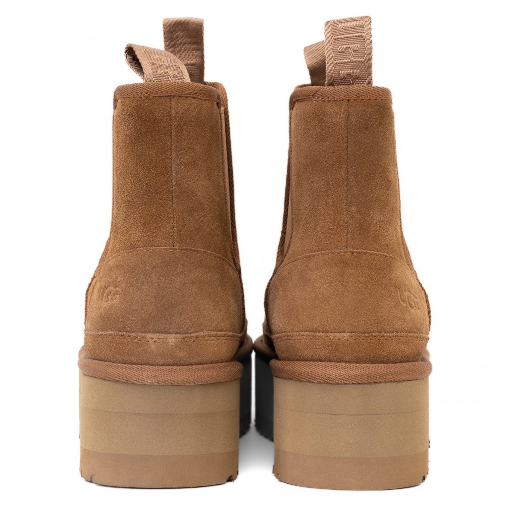 UGG Neumel Platform Chelsea Chestnut