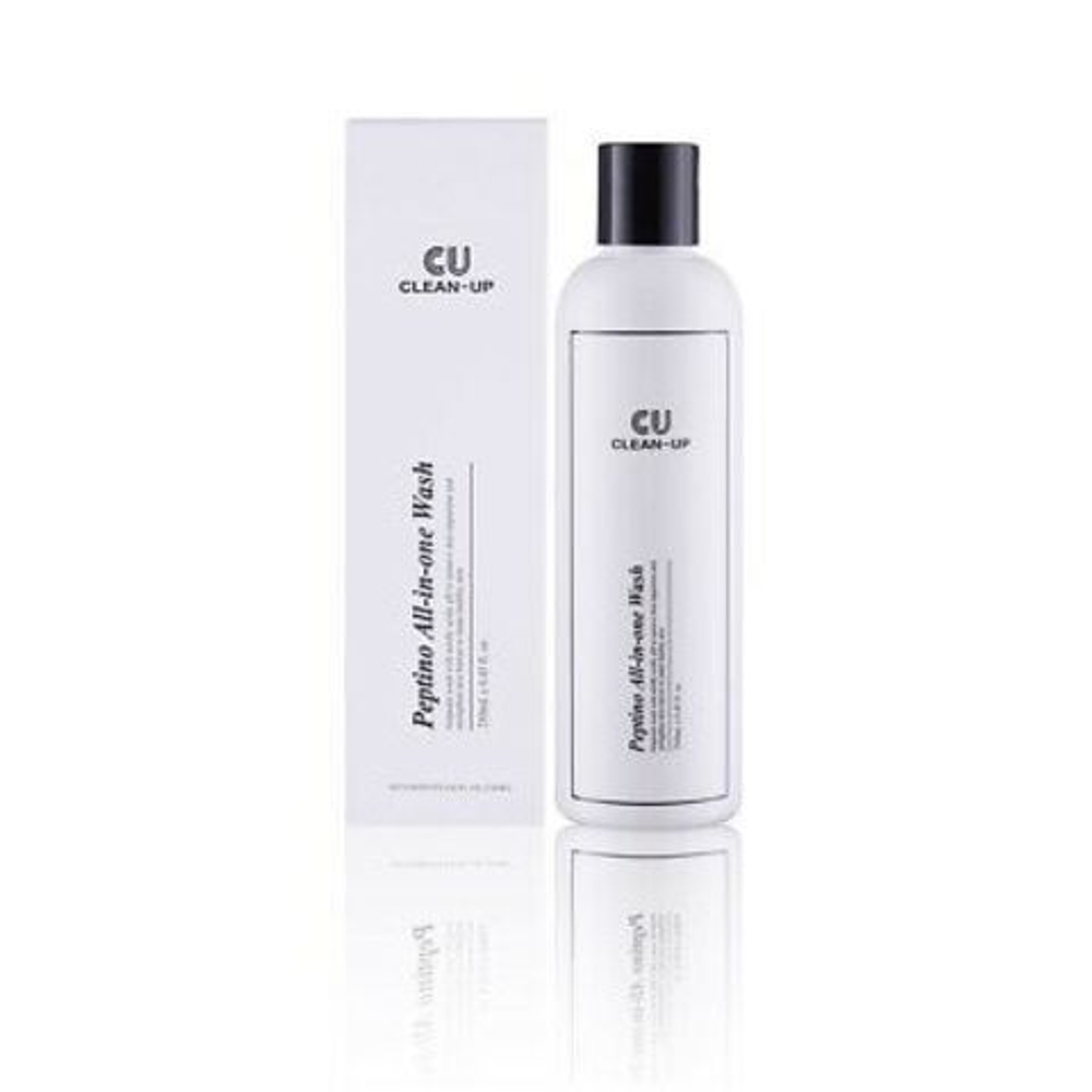 CU SKIN  АНТИВОЗРАСТНОЙ ШАМПУНЬ CUSKIN CLEAN-UP PEPTINO SHAMPOO 250 МЛ