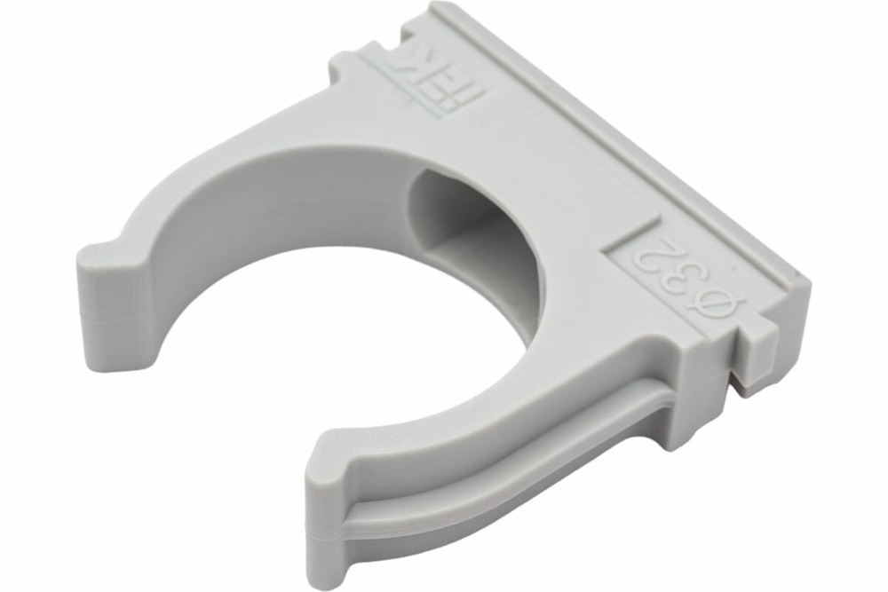 IEK Держатель с защелкой CF25 ИЭК CTA10D-CF25-K41-100 Клипса для гофрированной трубы