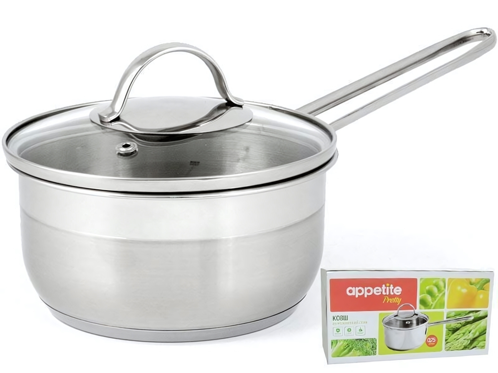 Ковш 0,75л нерж Петра тм Appetite