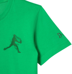 Мужская теннисная футболка Lacoste Tennis x Novak Djokovic Pack - зеленый