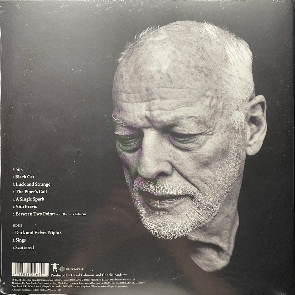 David Gilmour ‎– Luck And Strange (Европа 2024г.)