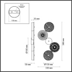 5412/25WL ODL_EX Бра LED 25Вт 4000К 220В IP20 L-VISION