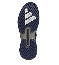 Мужские кроссовки теннисные Adidas Adizero Ubersonic 5 M - dark blue/white