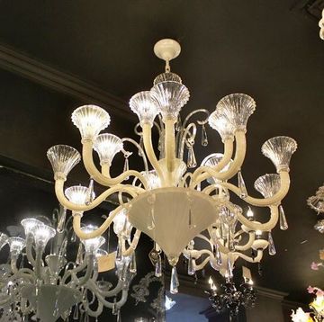 murano chandelier SYLCOM   12-13  by Arlecchino Arts ( HK)