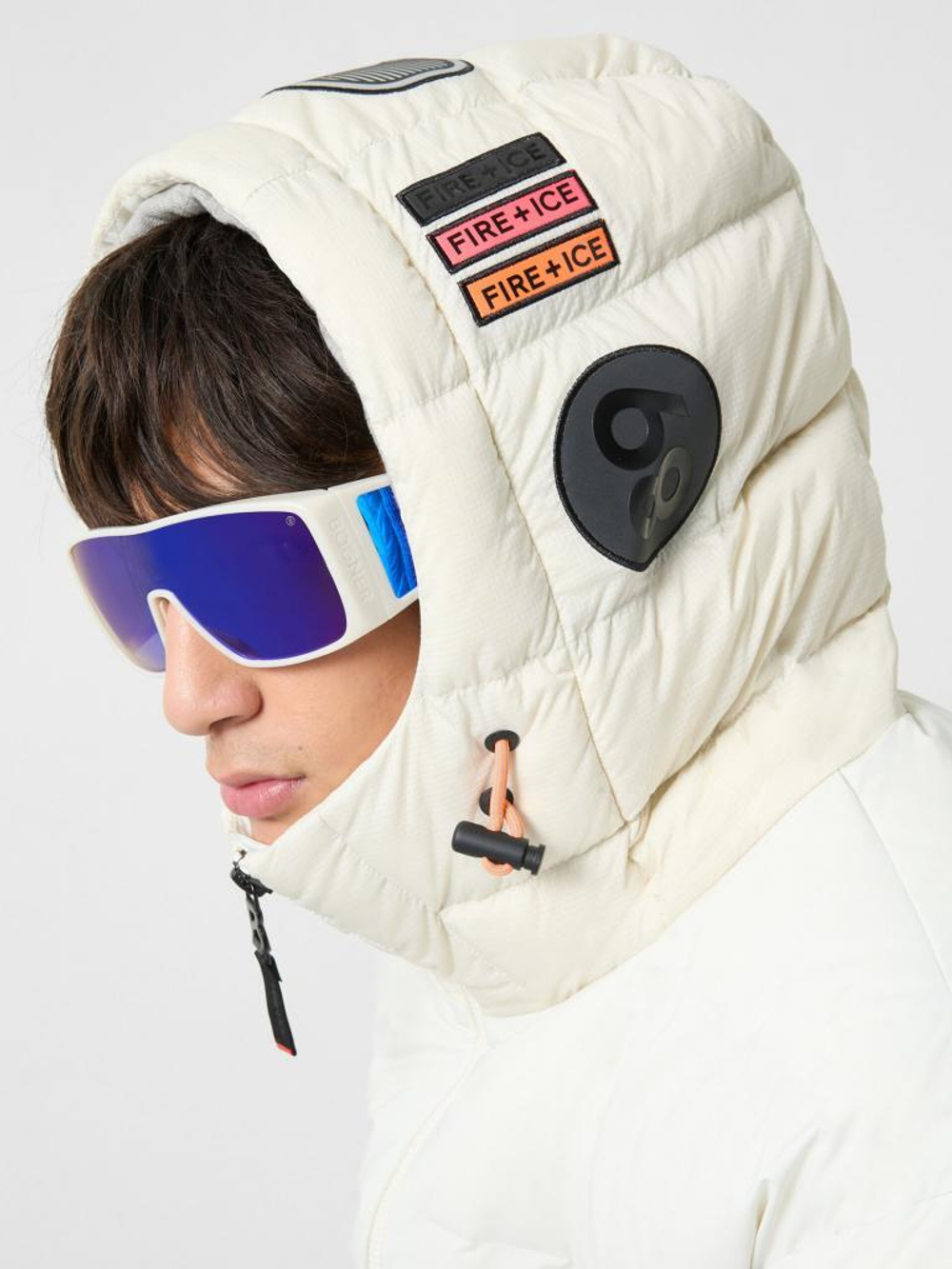 Куртка BOGNER FIRE+ICE HERGEN-D в белом цвете