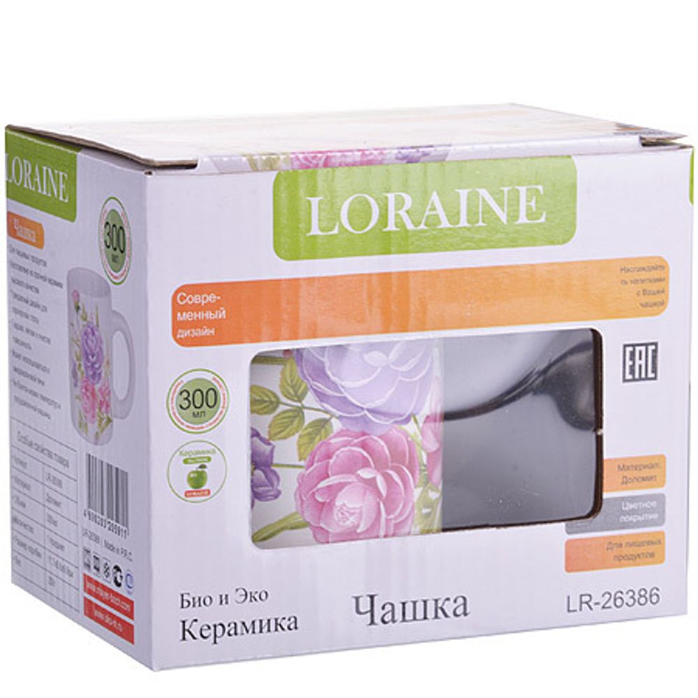 Loraine Кружка 26386 300 мл