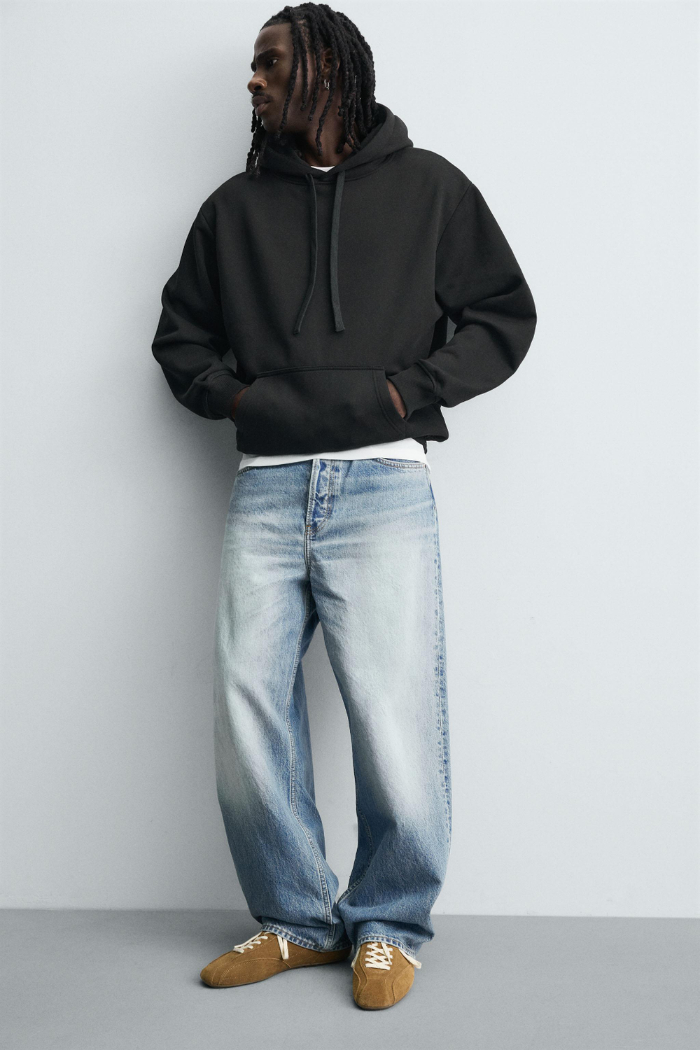 БАЗОВОЕ ХУДИ HEAVYWEIGHT — ZARA