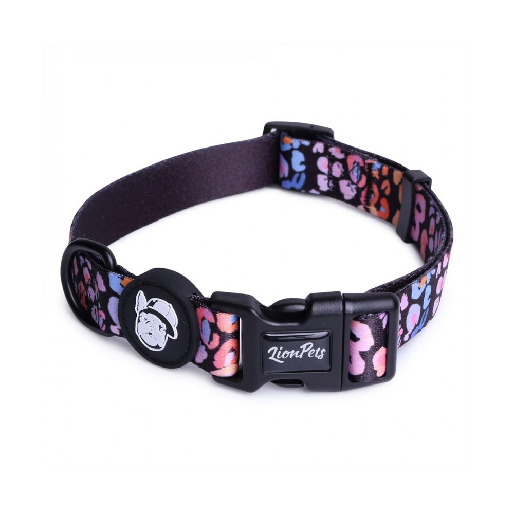 LionPets LPO-00500-1 ошейник для собак с рисунком, размер XS, 19–28 см × 1,5 см