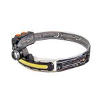 Фонарь налобный "СИБИРСКИЙ СЛЕДОПЫТ-FLOODLIGHT", 1 LED+1 COB, аккум.1x2000mAh/100/