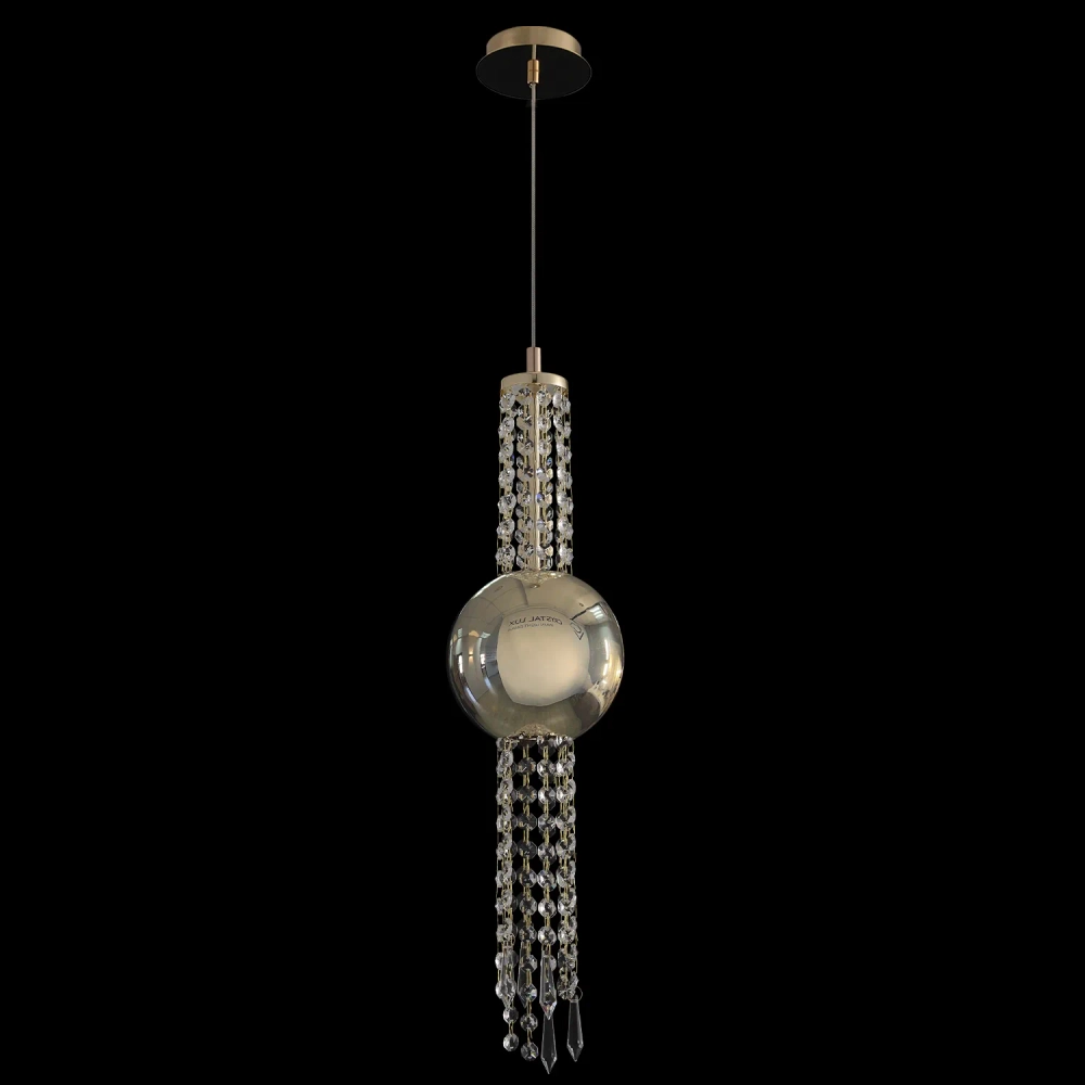 Светильник подвесной Crystal Lux NAVAJO SP3W LED GOLD