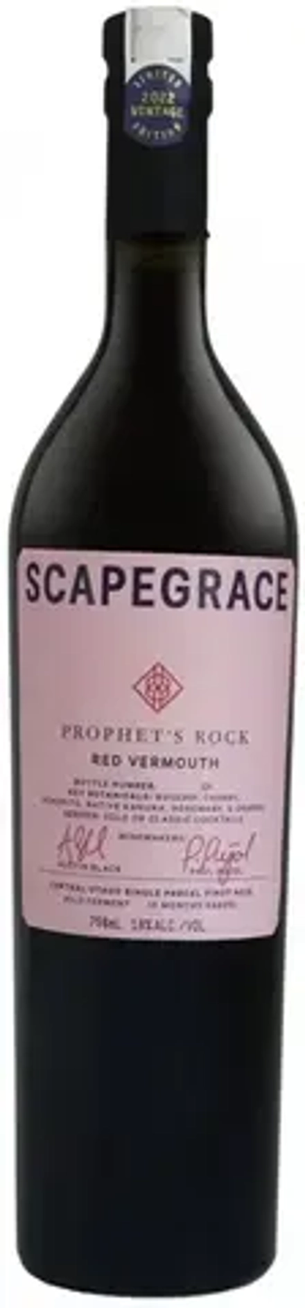 Вермут Scapegrace Red, 0.75 л