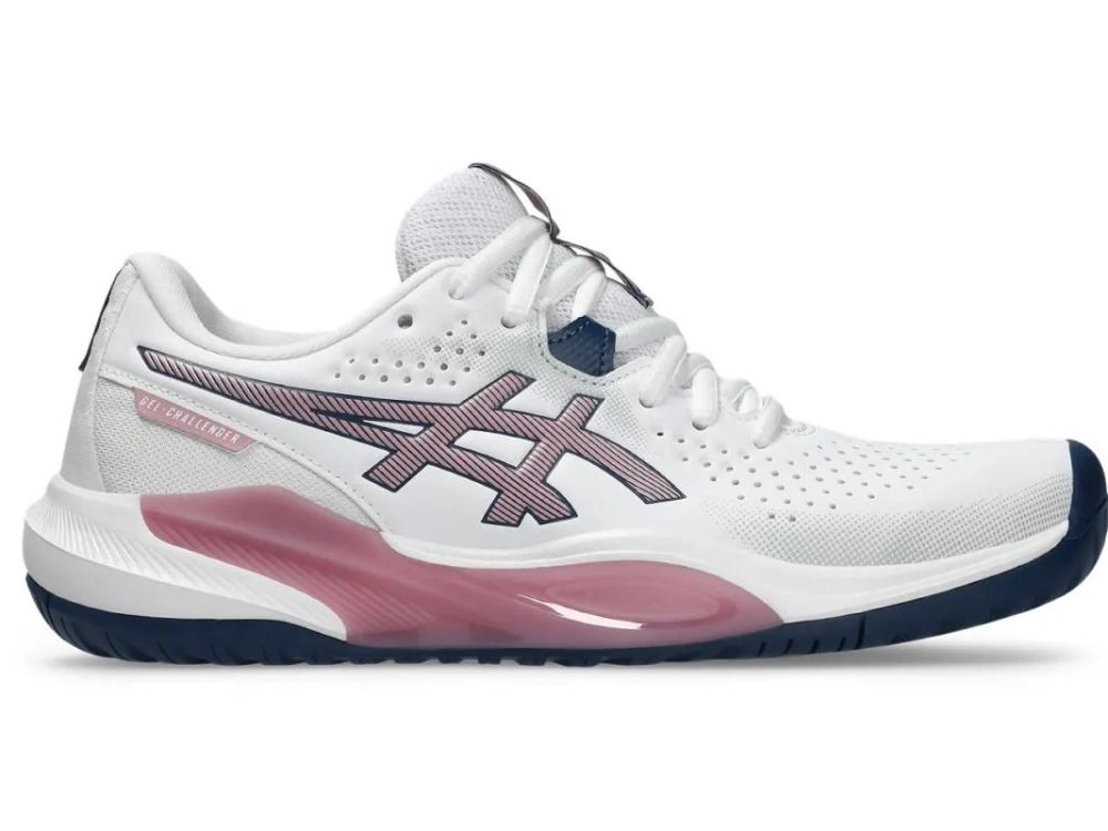 Женские теннисные кроссовки Asics Gel-Challenger 15 - white/taro purple