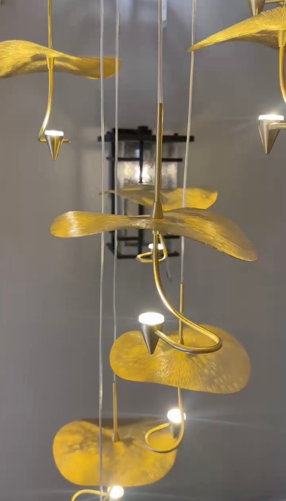 Pendant design lamp Gold Moon by Catellani & Smith (1 lampshade )