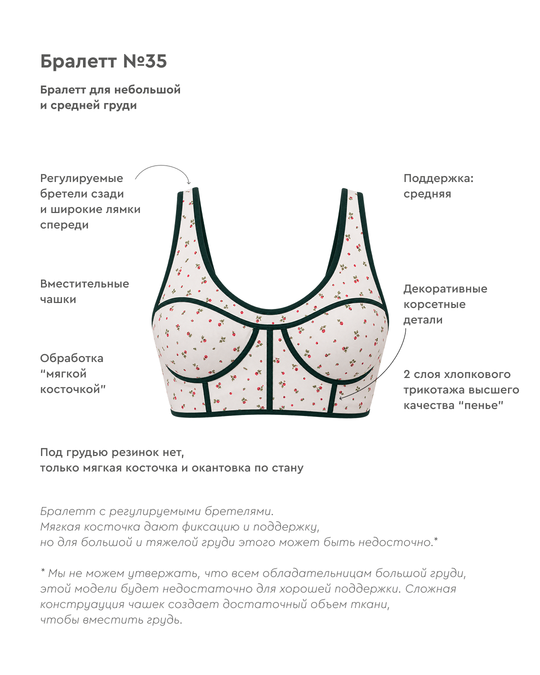 Бралетт №35 | Новая коллекция