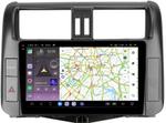 Магнитола для Toyota Land Cruiser Prado 150 2009-2013 (взамен 7" навигации) - Kuberg QLed, Android 13, Быстрейшая, CarPlay, SIM-слот