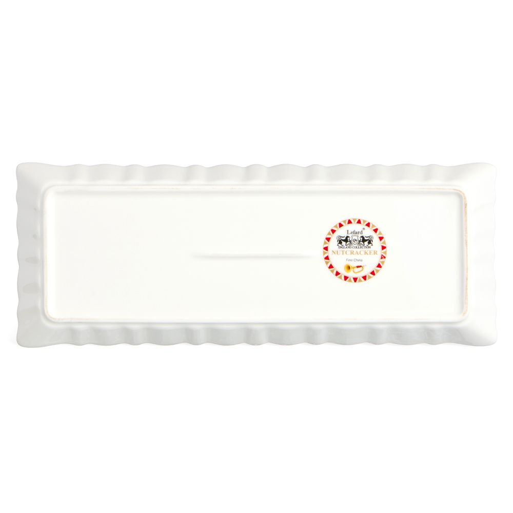 БЛЮДО LEFARD "ЩЕЛКУНЧИК" ПРЯМОУГ. 30,5*11,5*2,8 СМ (КОР=12ШТ.)