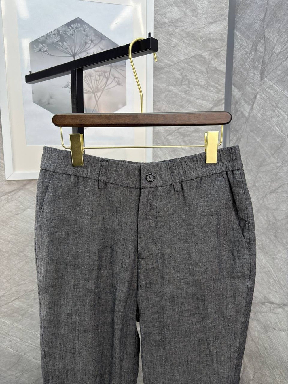 Льняной костюм Zegna