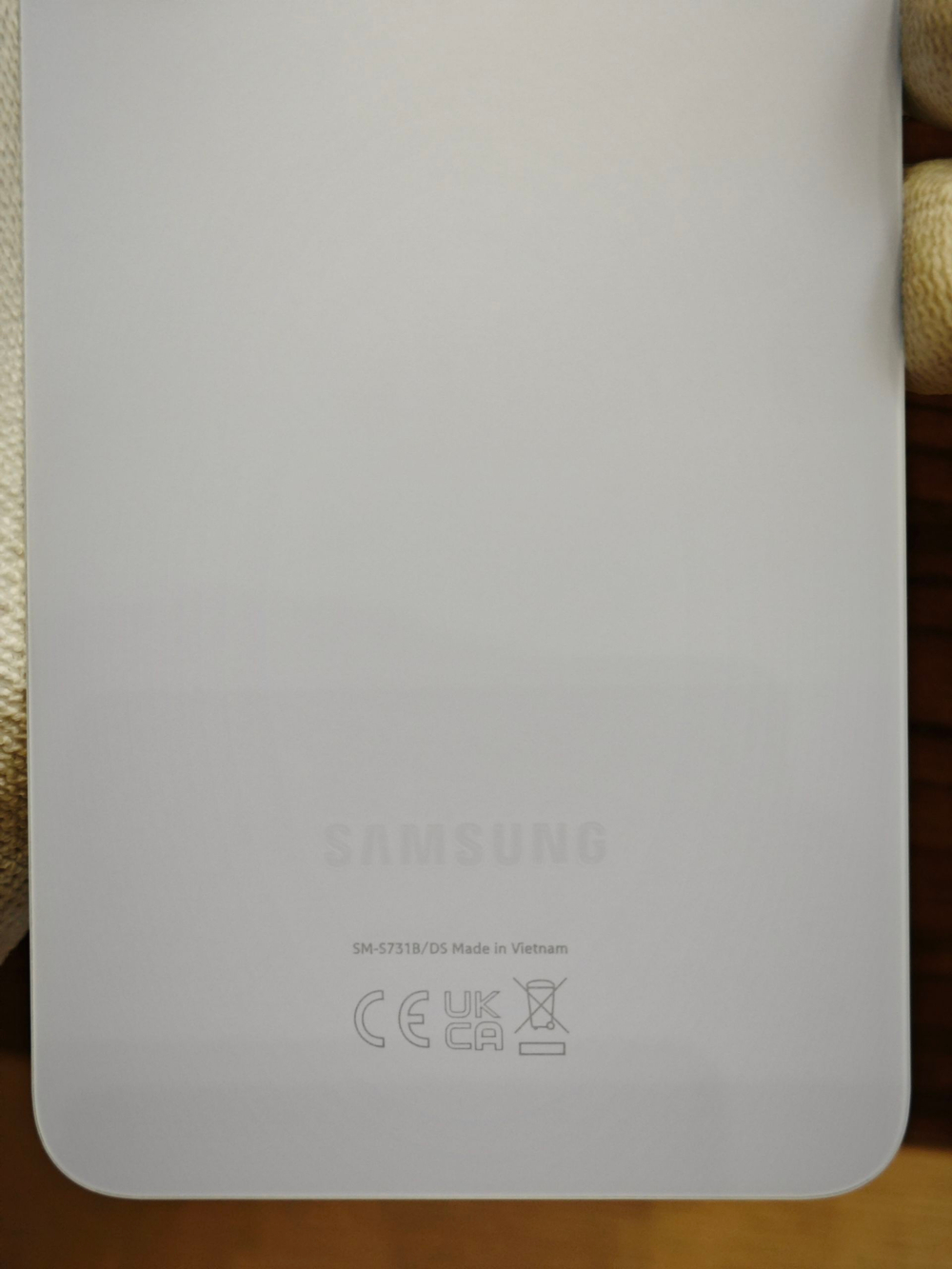 Задняя крышка ПРЕМИУМ для Samsung S25 FE S731B ( заднее стекло ) Цвет: Белый / White