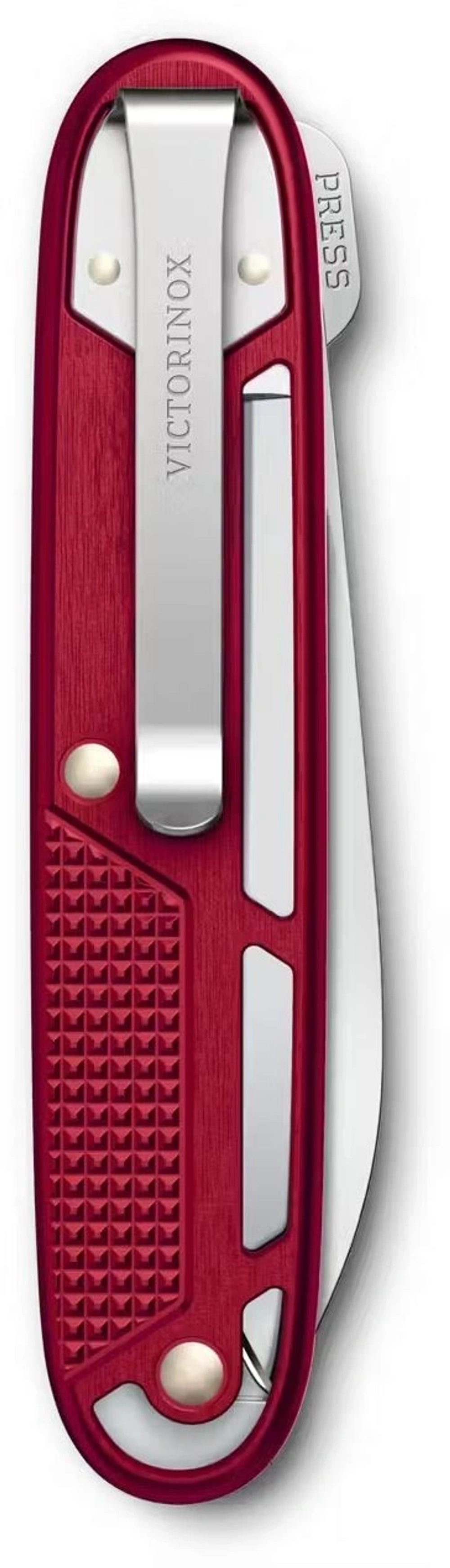 Нож Victorinox Onefold Alox, 93 мм, 2 функции, красный, картонная коробка
