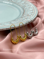 Серьги Булавки серебро